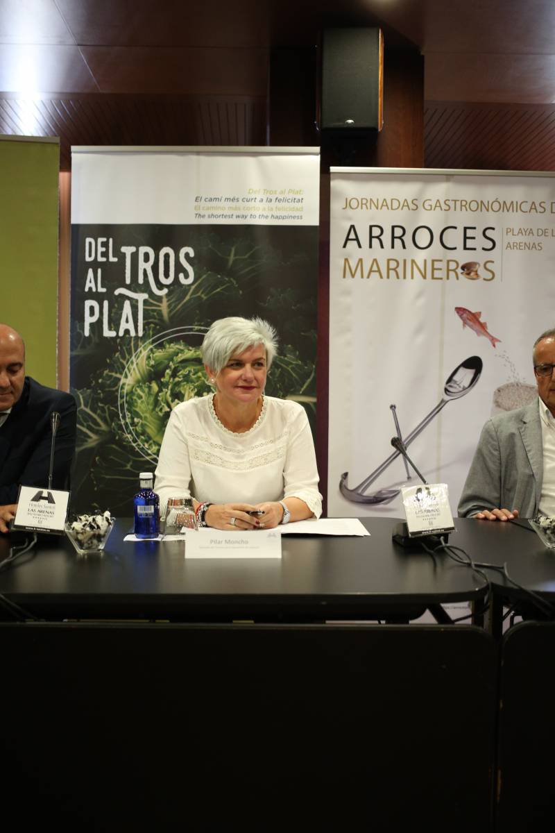 Pilar Moncho en la presentación Pilar Moncho en la presentación