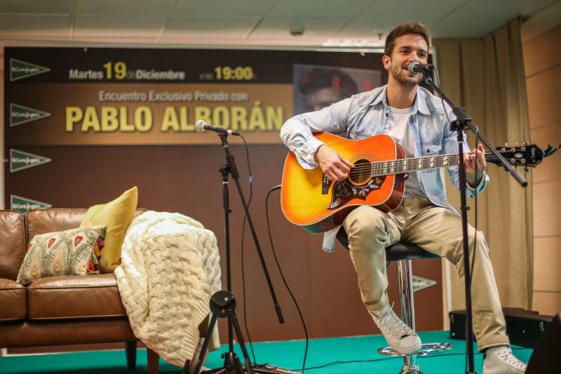 Pablo Alborán en El Corte Inglés