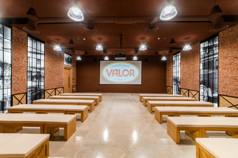 Sala audiovisual Museo Valor