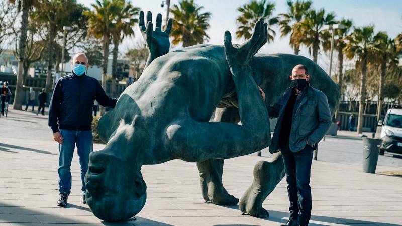 Fotografía de la escultura. EPDA.