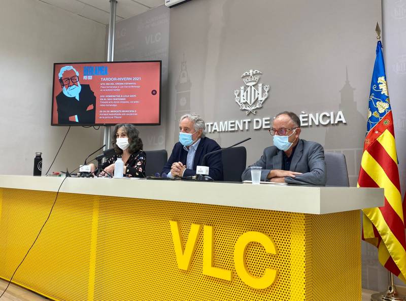 José Mª Anchel, director de la Fundación COSO, David Córdoba, estudiante de la UPV Gandía, Antonio de Nó, Dircom de AirNostrum, y José Luis Boronat, Presidente de la Fundación COSO