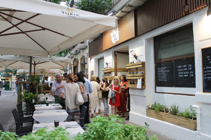 Este restaurante traslada la gastronomía de Altea a pleno barrio de Cánovas//Viu València.