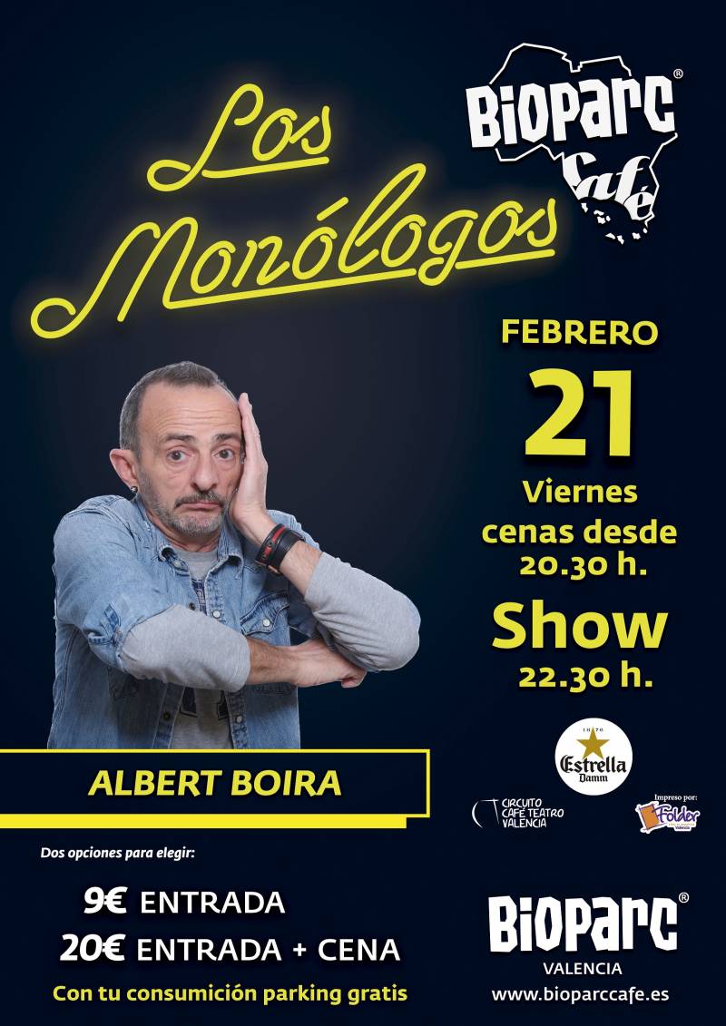 Los Monólogos de BIOPARC Café - 21 de febrero 2020 - Albert Boira