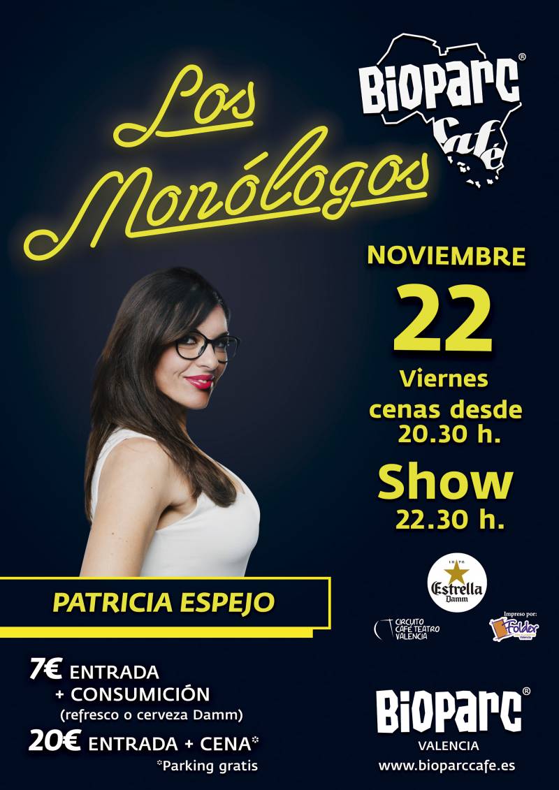 Los Monólogos de BIOPARC Café - 22 noviembre 2019