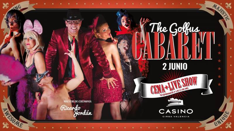Cabaret junio Casino Cirsa Valencia