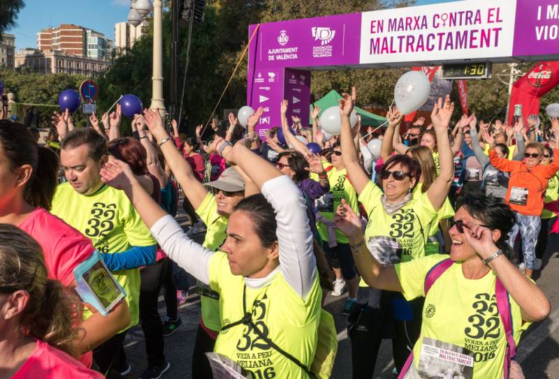 Un momento de la carrera. FOTO J. FÉLIX GIMENO