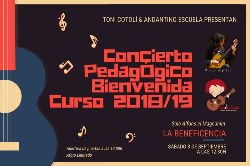 Cartel del concierto