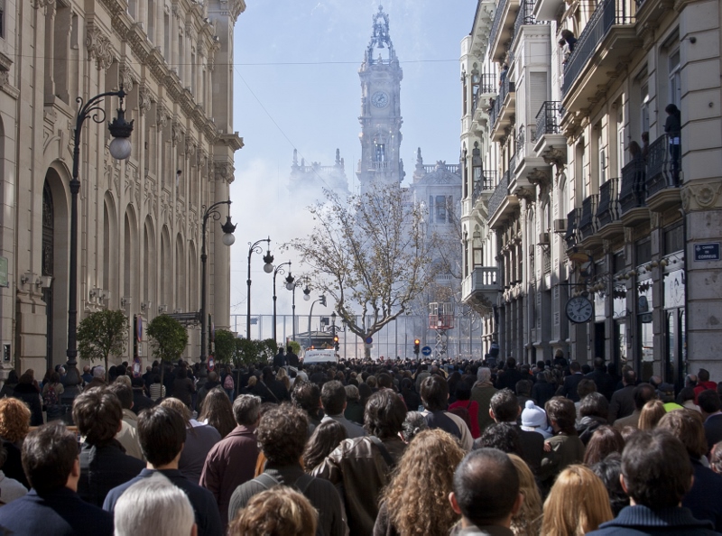 Mascletà (Foto: David Zarzoso)