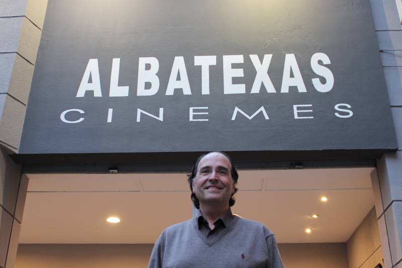 Xavier de la Red, gerente cine Albatexas 