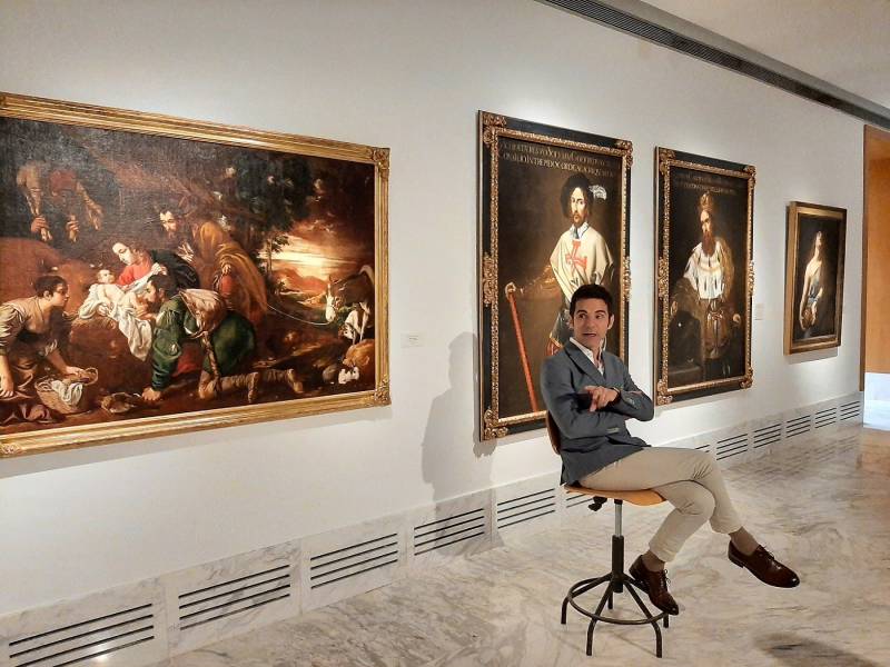 El Museo de Bellas Artes destaca la figura del Maestro de Perea./ EPDA