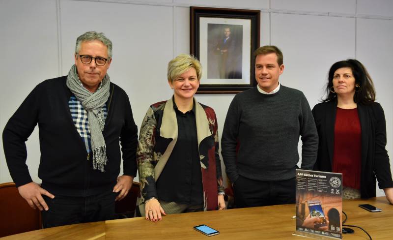 Evarist Caselles, PIlar Moncho, Roger Cerdà y Mariola Sanchis