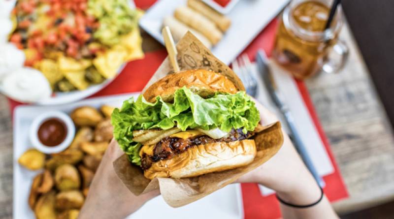 Una de las hamburguesas de Goiko Grill. //EPDA