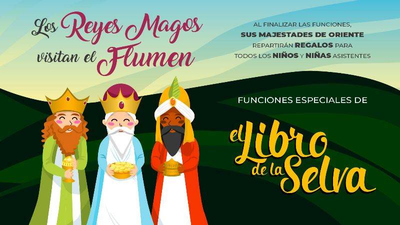 Visita de los Reyes Magos a hospitales