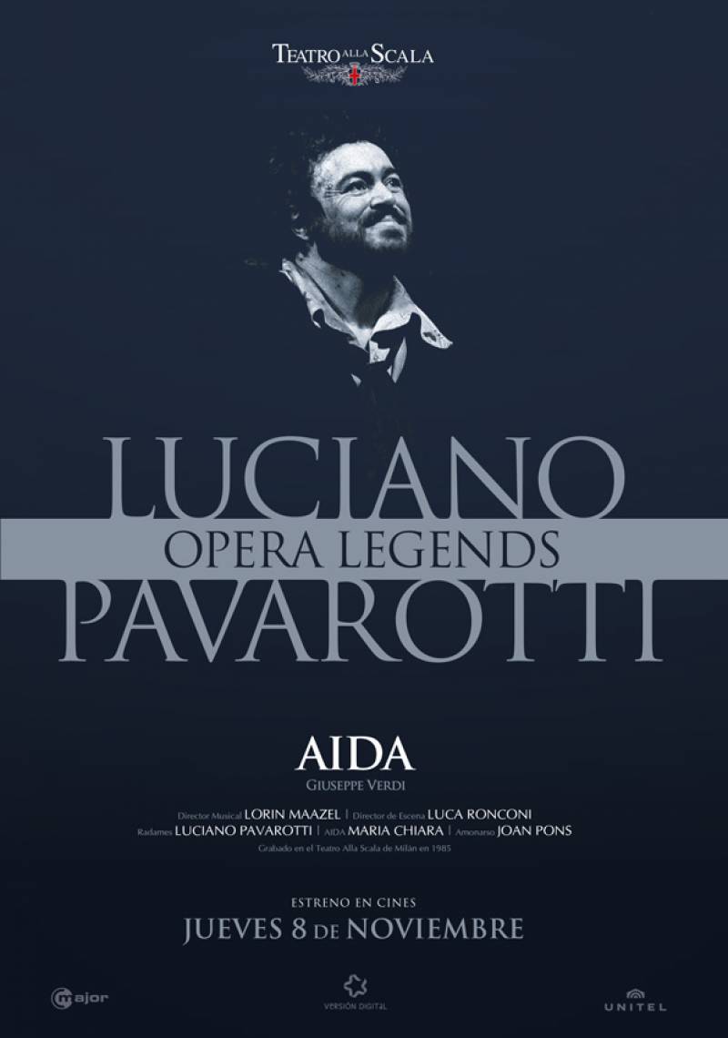 Cartel Aida ópera legends