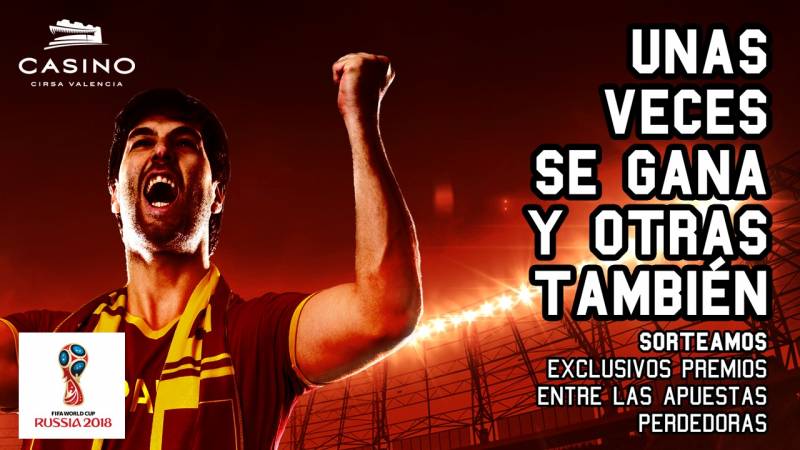 Mundial fútbol en Casino Cirsa Valencia Mundial fútbol en Casino Cirsa Valencia