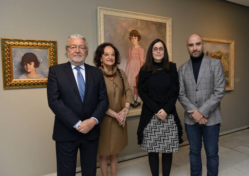 Rafael Alcón, María Rosa Suárez Zuloaga, Sofía Barrón y Carlos Alonso