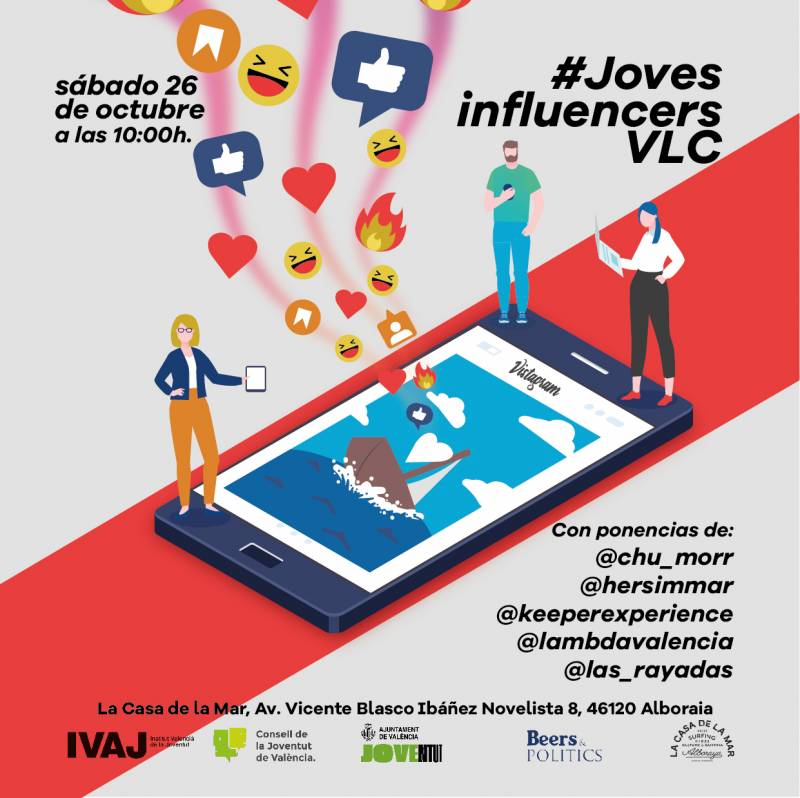 Cartel Jornada #JovesInfluencersVLC