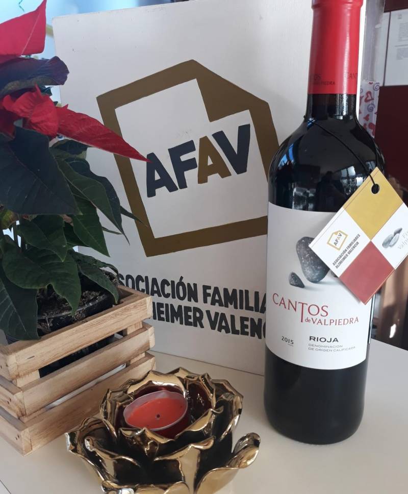 Vino Cantos de Valpiedra  a beneficio de AFAV en El Corte Inglés