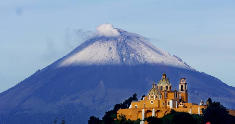 Película  Volcanes, Hemisfèric, México