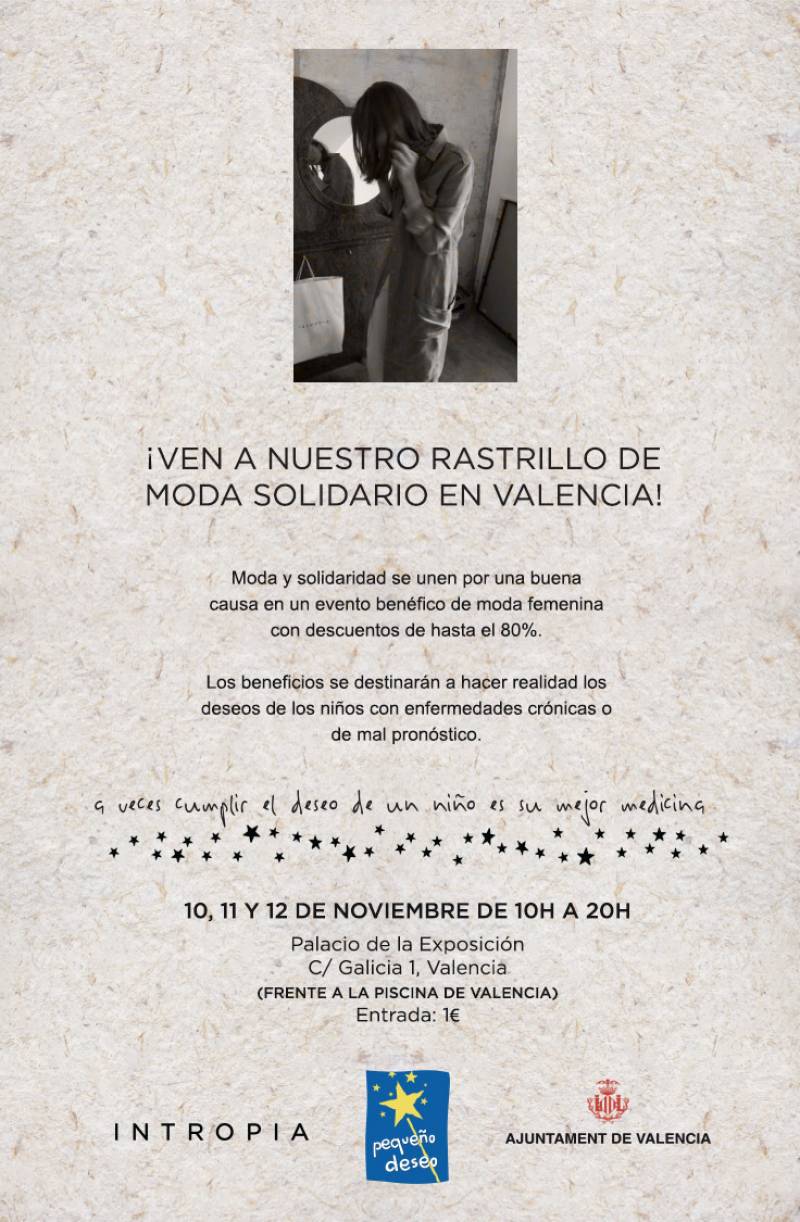 Invitación al rastrillo