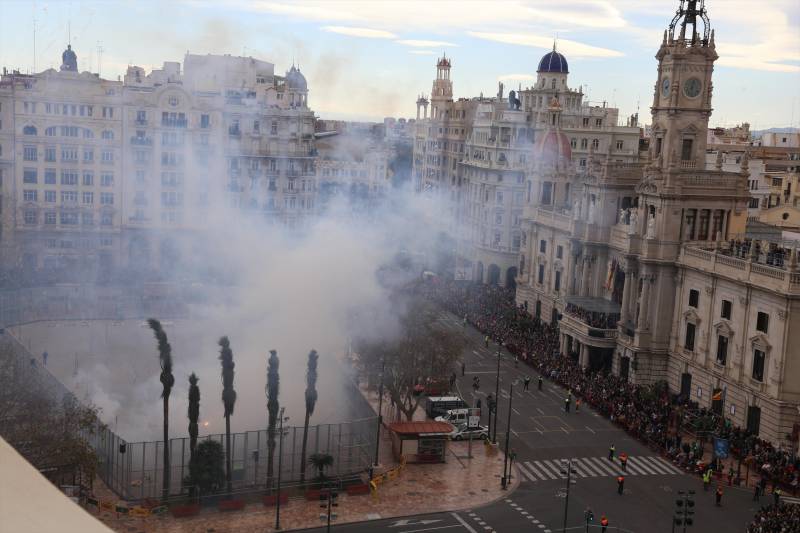 Una de les mascletaes. EPDA.