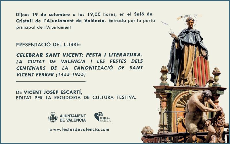 Presentació llibre Sant Vicent