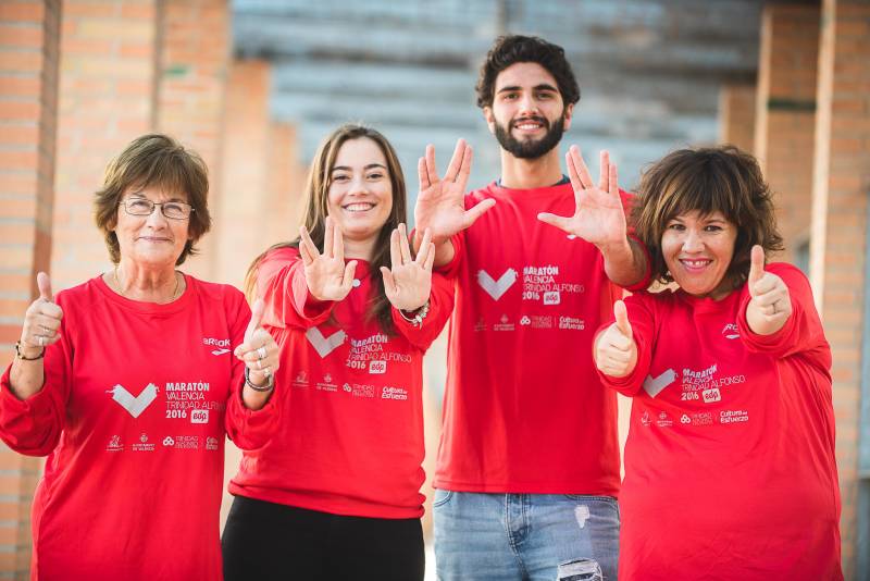 Voluntarios Maratón