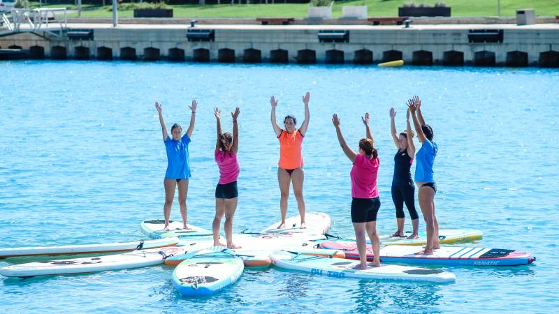 Yoga Paddle Aniversari LMdvV 2017 Yoga Paddle Aniversari LMdvV 2017