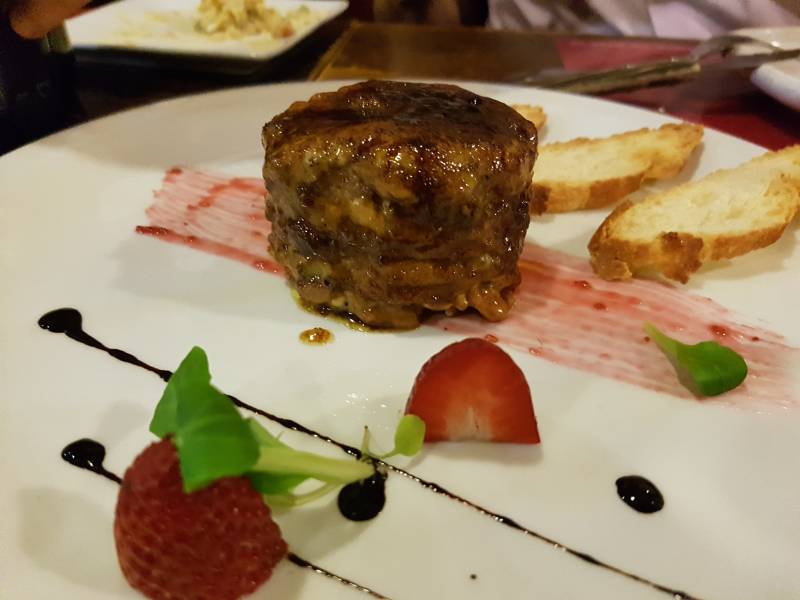  Milhoja de Foie