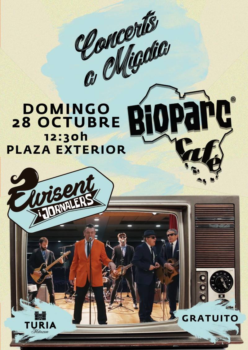 Elvisent cartel BIOPARC octubre 2018