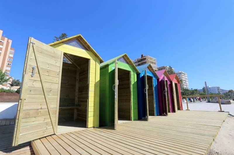 Baños adaptados en las playas de la Comunitat