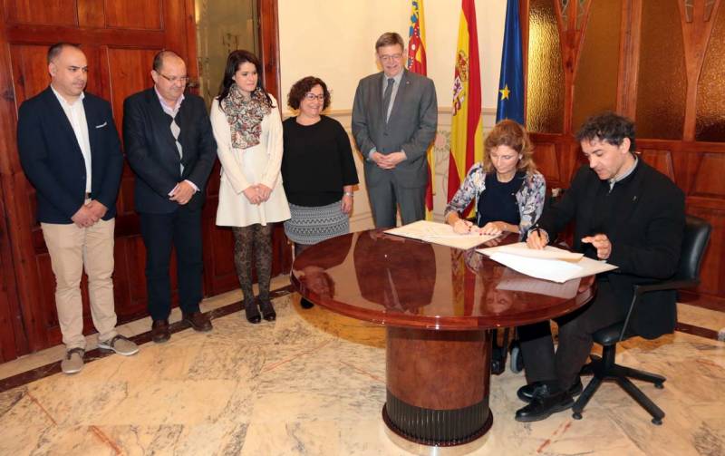 Firma del convenio