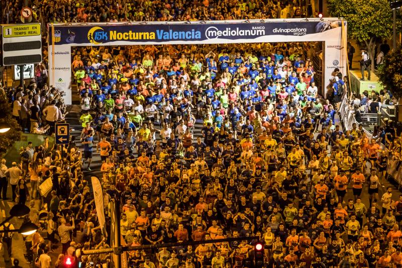 La 15K nocturna de Valencia