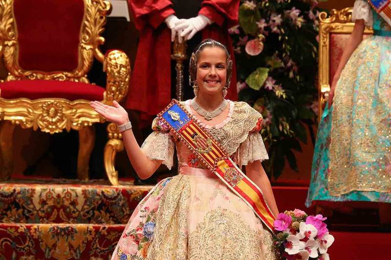 Clara Mª Parejo, Fallera Mayor Infantil de Valencia 2017