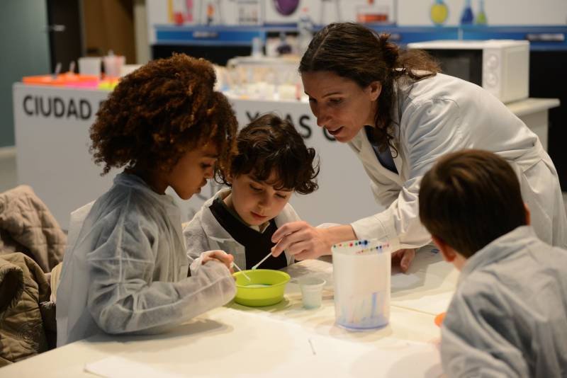 Talleres en el Museu de les Ciències