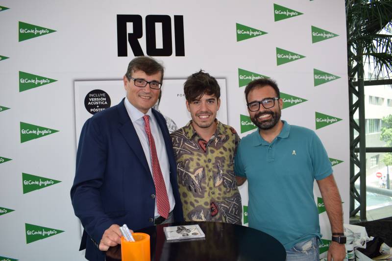 Toni Carceller, Roi Méndez y Pau Pérez 