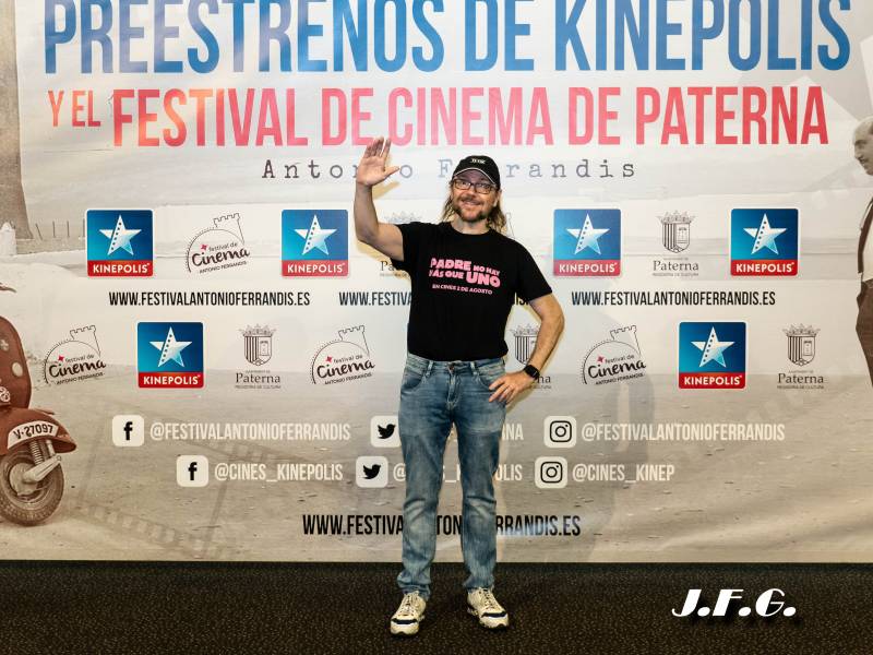 Santiago Segura en el Festival de Cine Antonio Ferrandis de Paterna