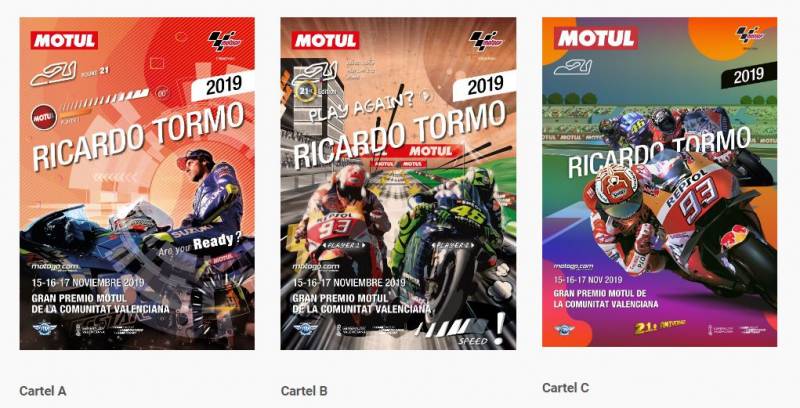 Concurso de carteles 2019, Circuit Ricardo Tormo