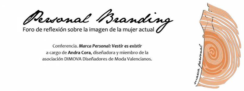 Invitación a la charla sobre moda de Marca Personal. //Viu Valencia