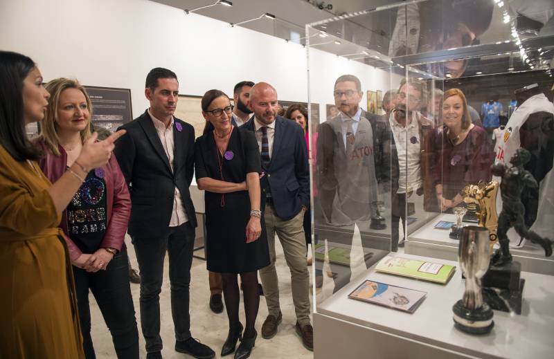 Inauguración exposición Valencia CF 