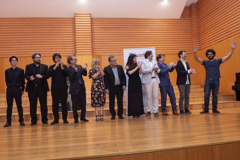 Premiados, jurado, organizadores. Foto Tato Baeza