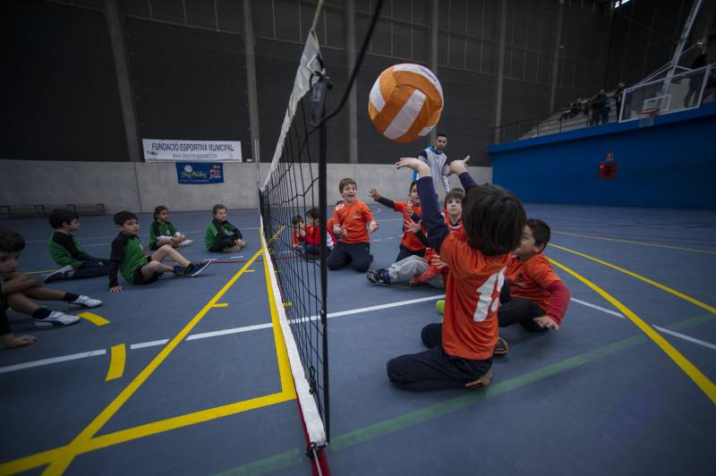 Mini olimpiadas Natzaret peque voley