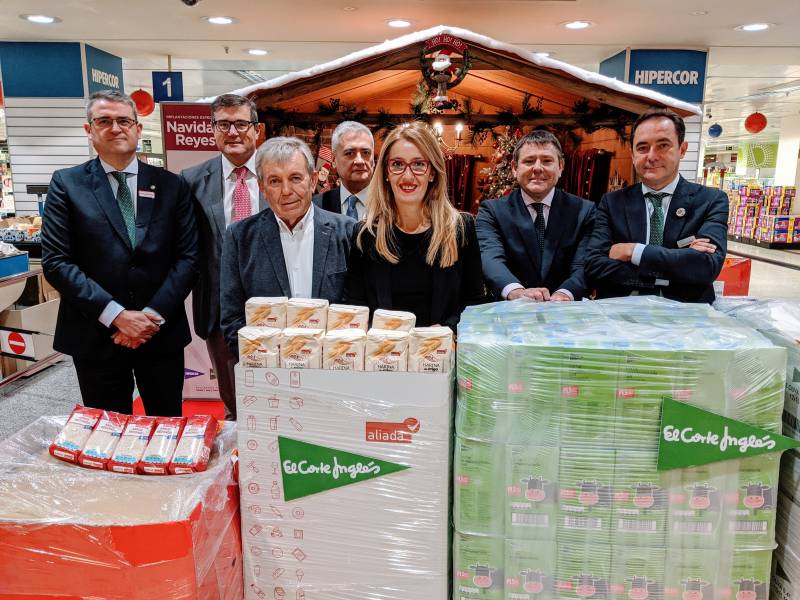 Entrega aportación Banco Alimentos