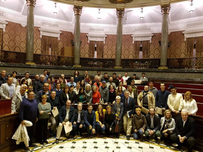 Foto de grupo voluntariado Albufera