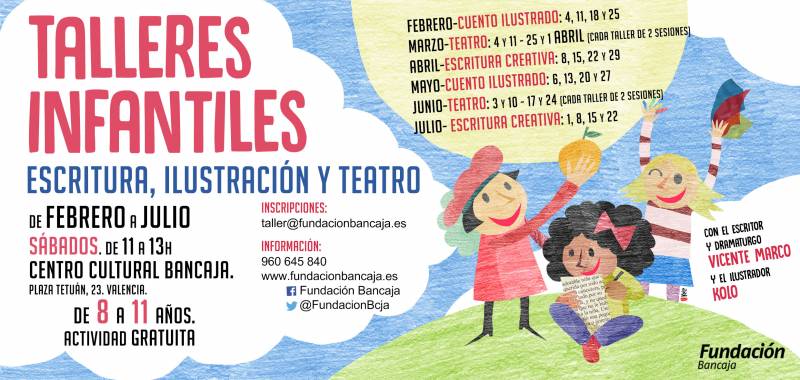 Talleres infantiles en Fundación Bancaja 