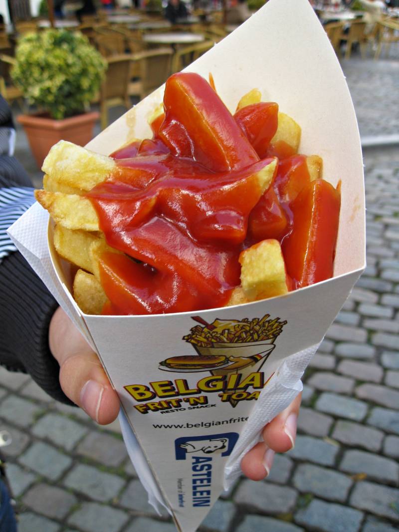 Patatas fritas, Bruselas, Foto Clara Estrems