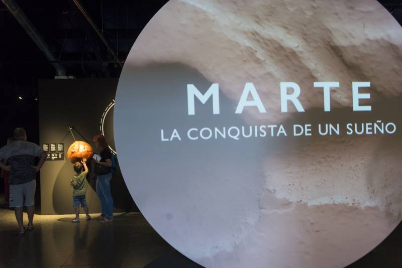 Entrada Marte Museu