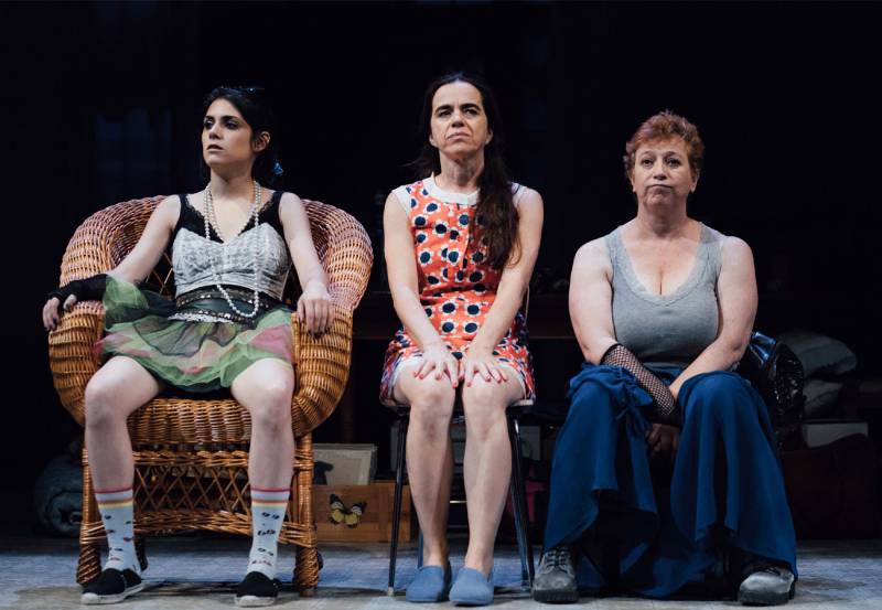 Verónica Andrés, Rosanna Espinós y Laura Pellice en 