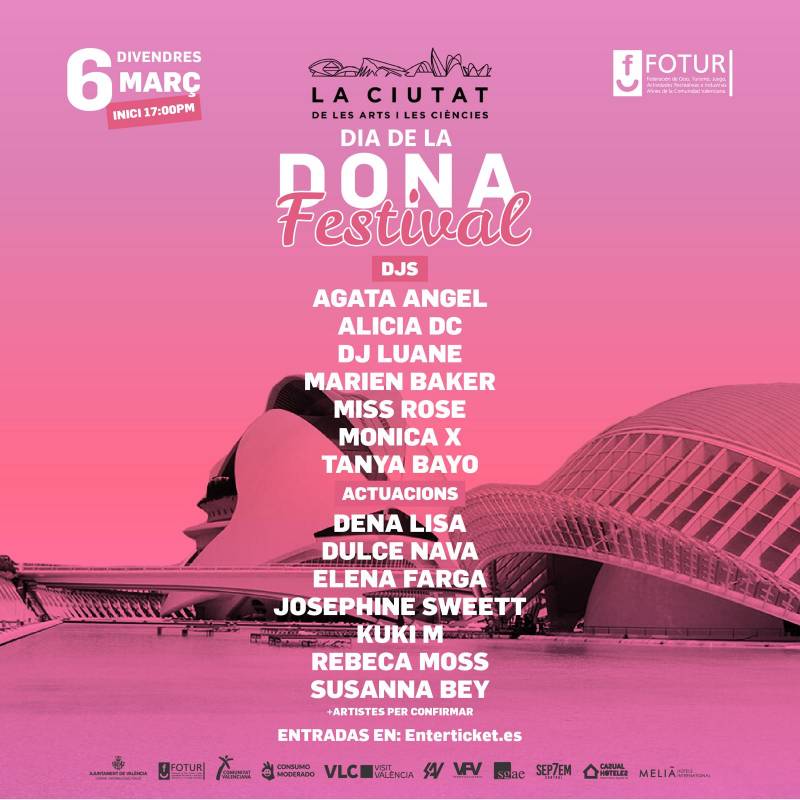 Cartell Dia de la Dona Festival 2020