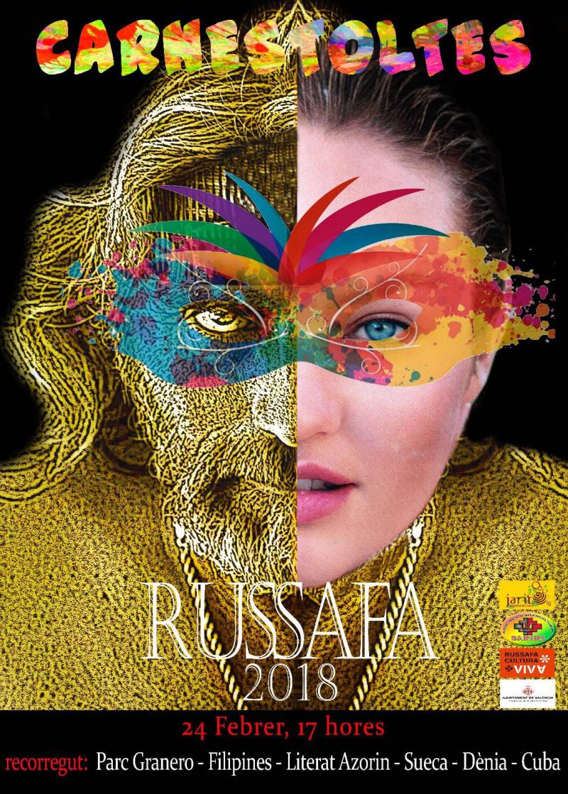 Cartell Carnestoltes Russafa Cartell Carnestoltes Russafa